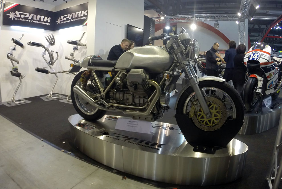 eicma 2013 custom cafe racer motorcycles greece